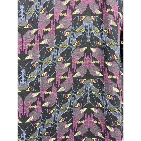LuLaRoe Disney Women's Black Crow Birds Top - Picture 3 of 7
